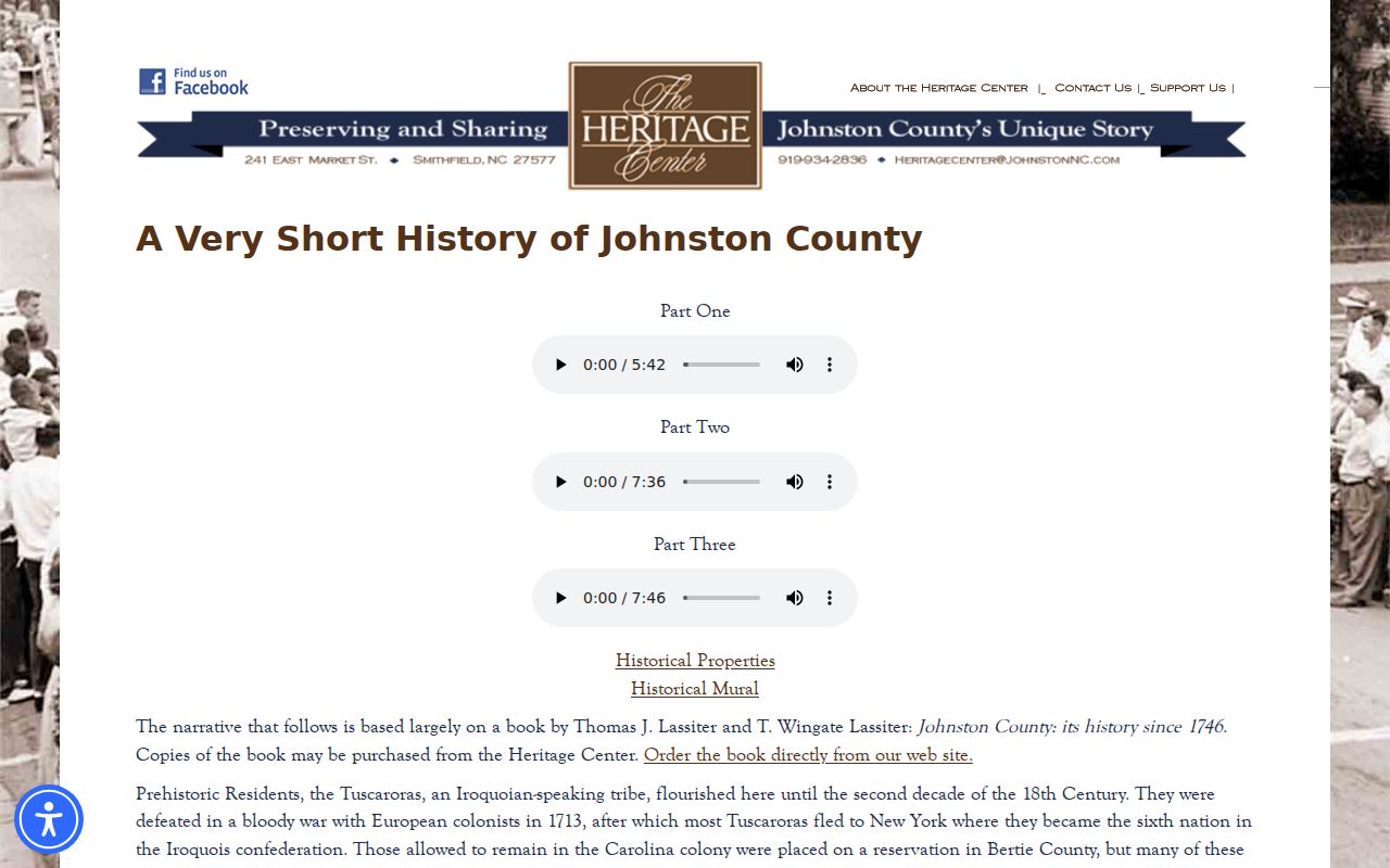 Johnston County court docket historical courthouse context in Smithfield