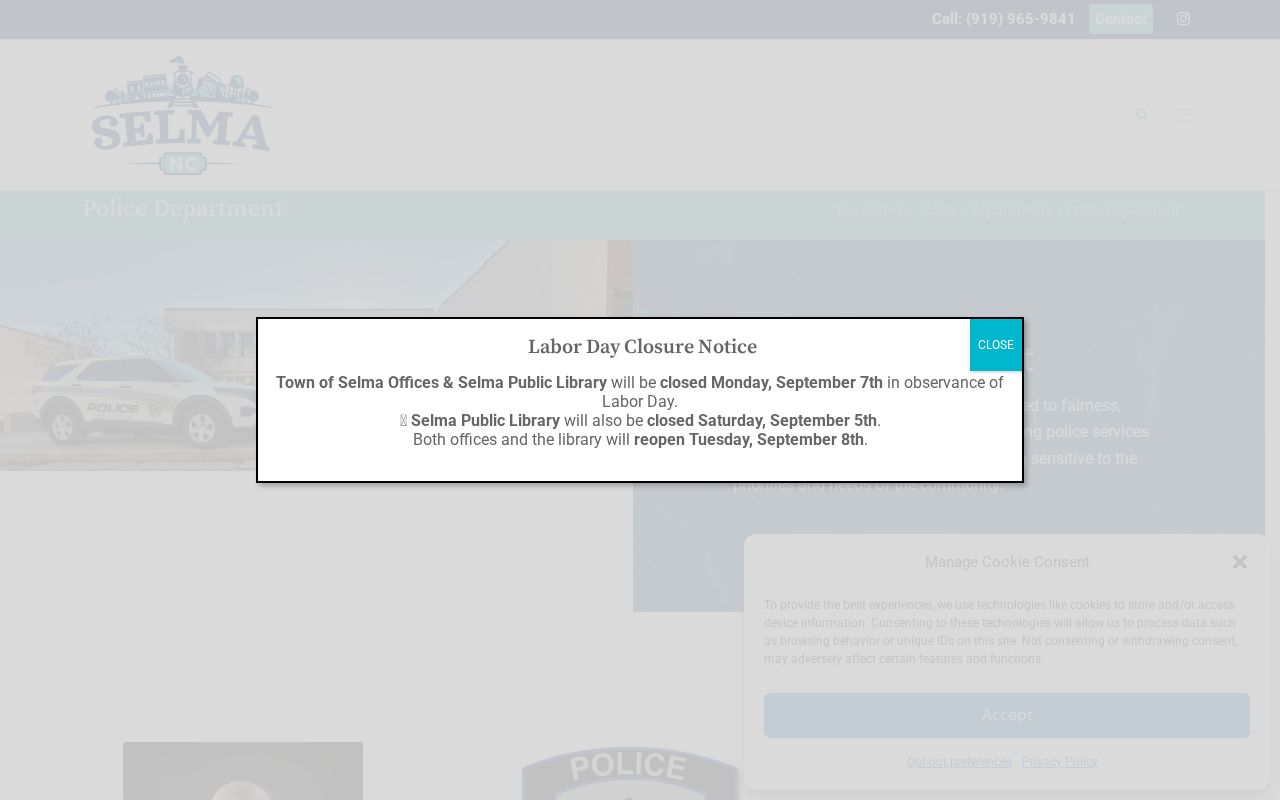 Johnston County Selma court records police report source
